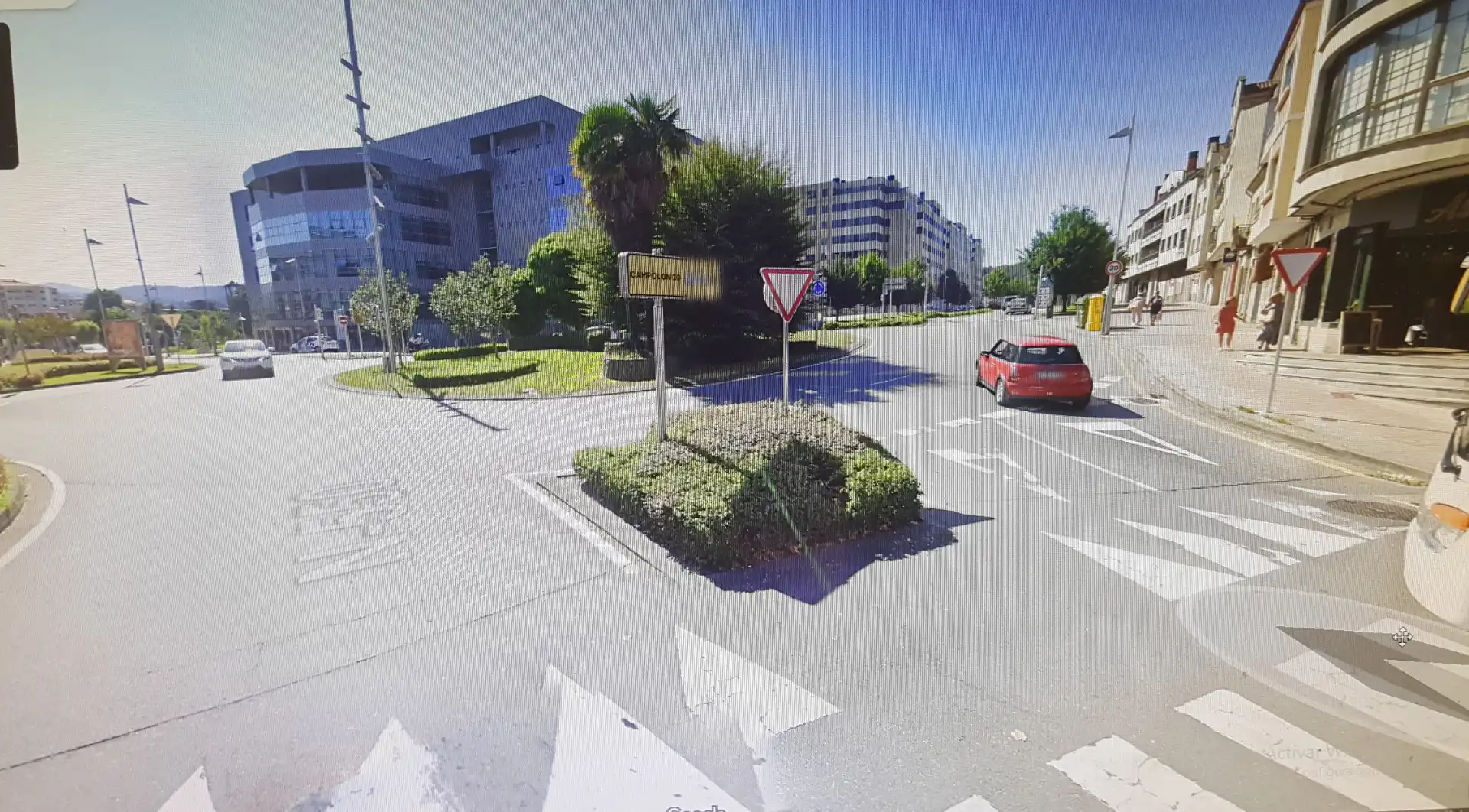 Vista exterior de Garatge en venda en Pontevedra Capital 