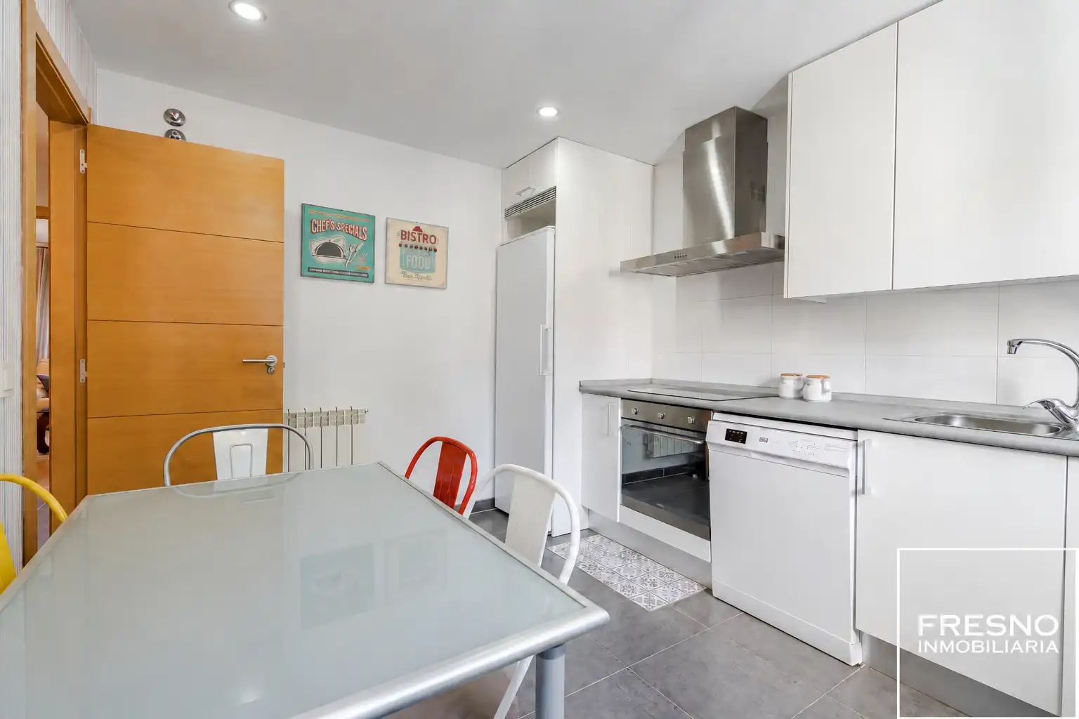 Cocina de Casa adosada en venta en Miramadrid