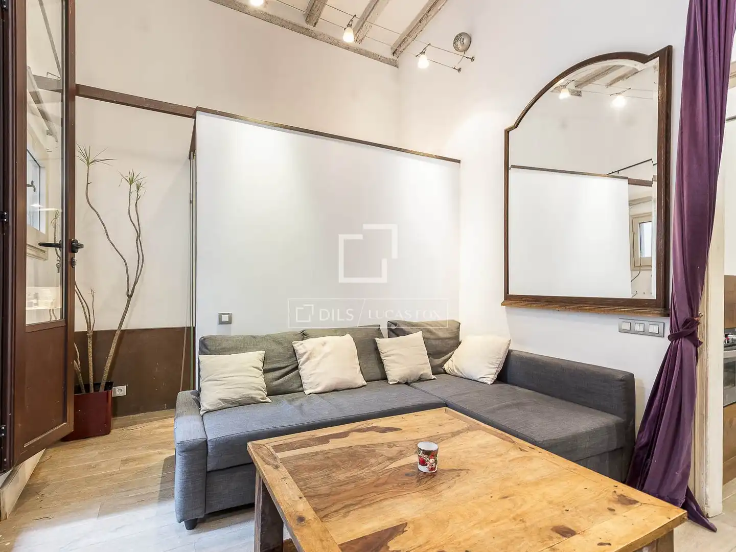 Sala de estar de Piso en venta en Barcelona con Aire acondicionado, Calefacción y Terraza