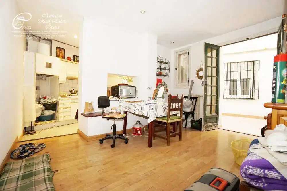 Living room of Flat for sale in Madrid  with Terrace and Balcony