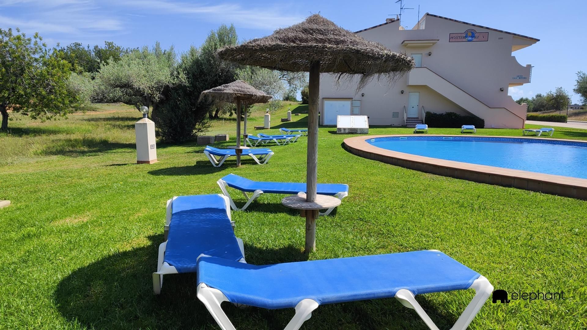 Swimming pool of Flat for sale in San Jorge / Sant Jordi  with Air Conditioner, Heating and Terrace