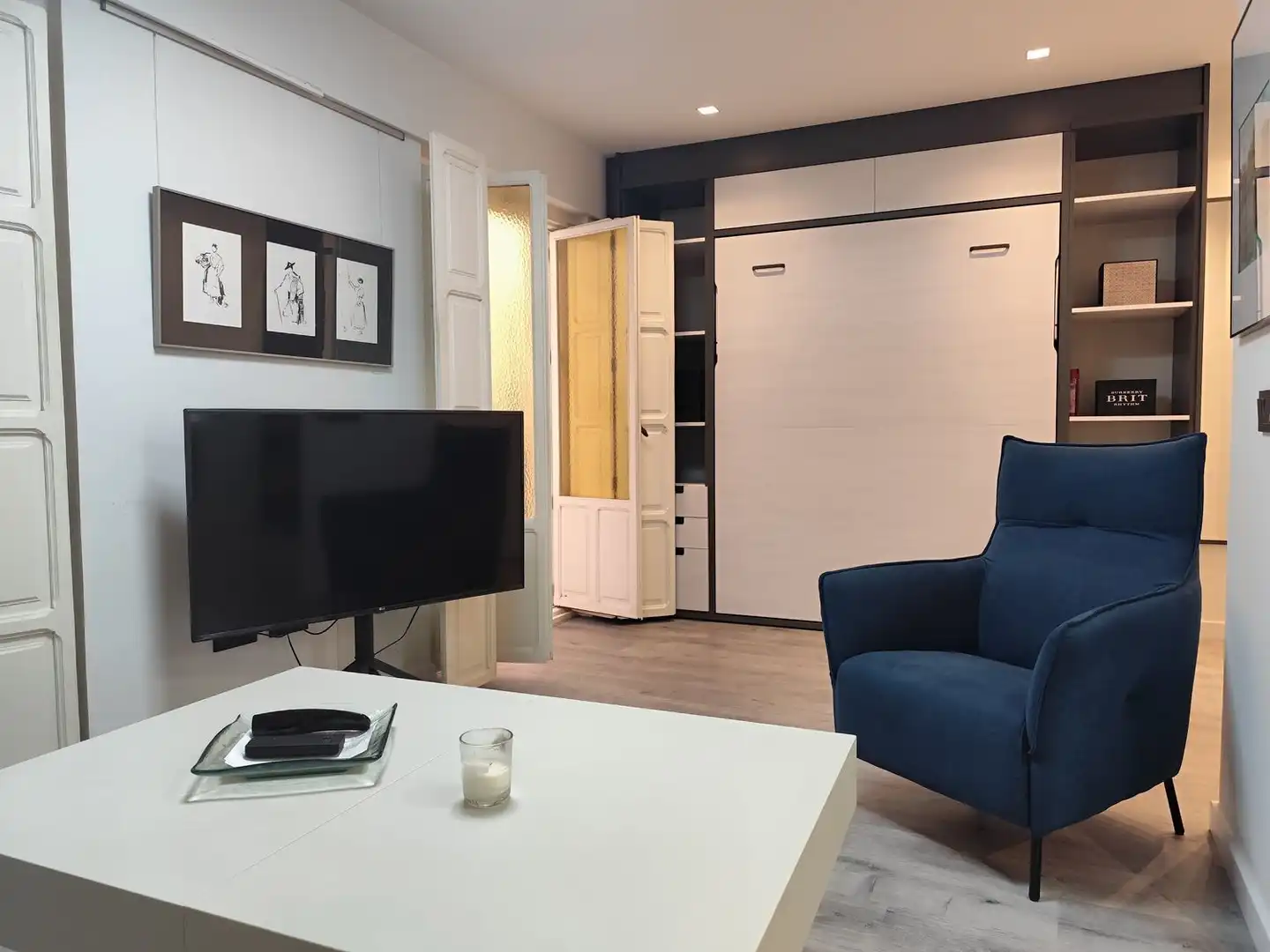 Sala d'estar de Pis en venda en Murcia amb Aire condicionat, Traster i Balcó