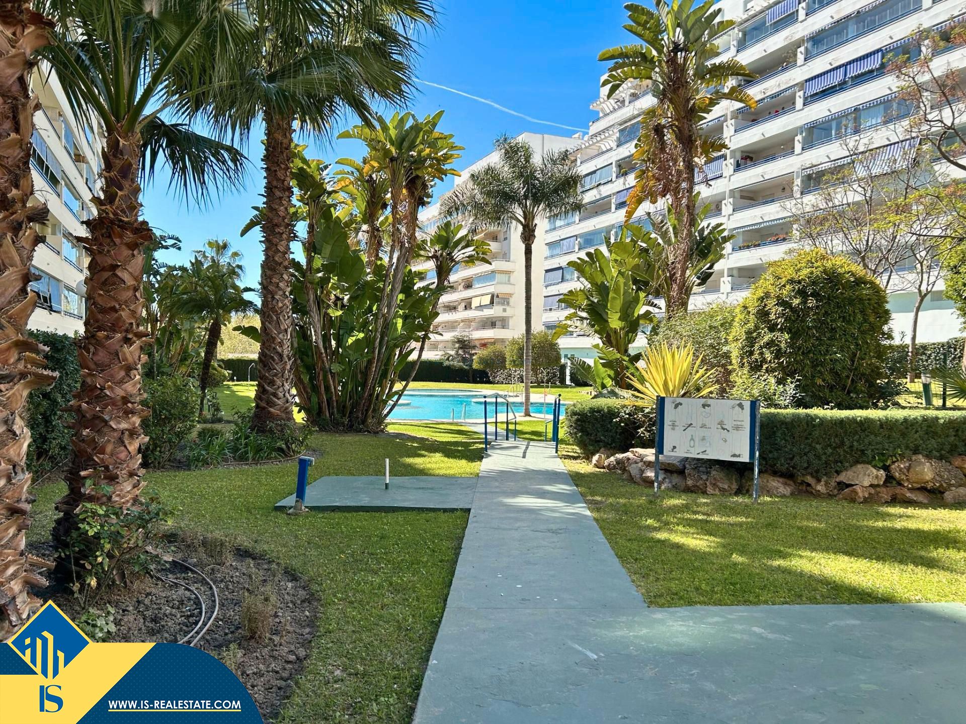 Garden of Flat for sale in Marbella  with Terrace, Furnished and Community pool