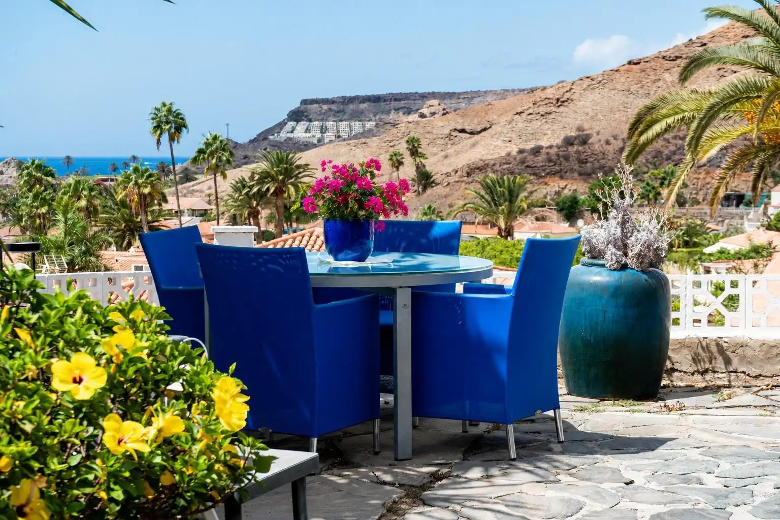 Terrasse von Haus oder Chalet zum Verkauf in Playa del Cura - Taurito