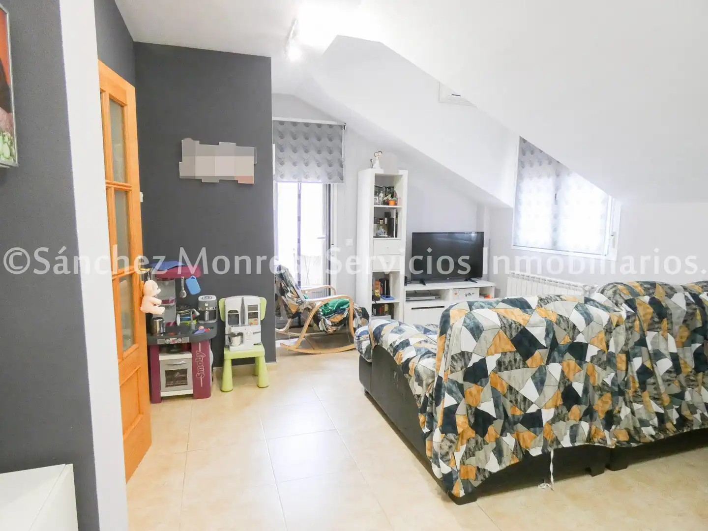 Wohnzimmer von Wohnung zum Verkauf in Alcázar de San Juan mit Klimaanlage, Heizung und Terrasse