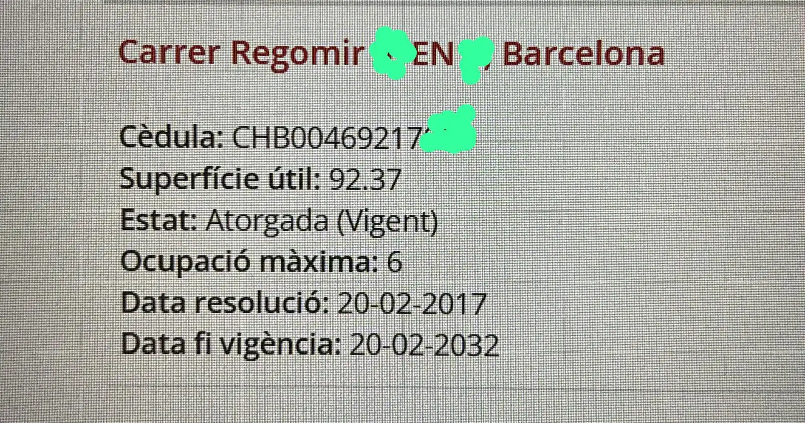 Garten von Wohnung zum Verkauf in Barcelona mit Heizung, Parkett und Möbliert