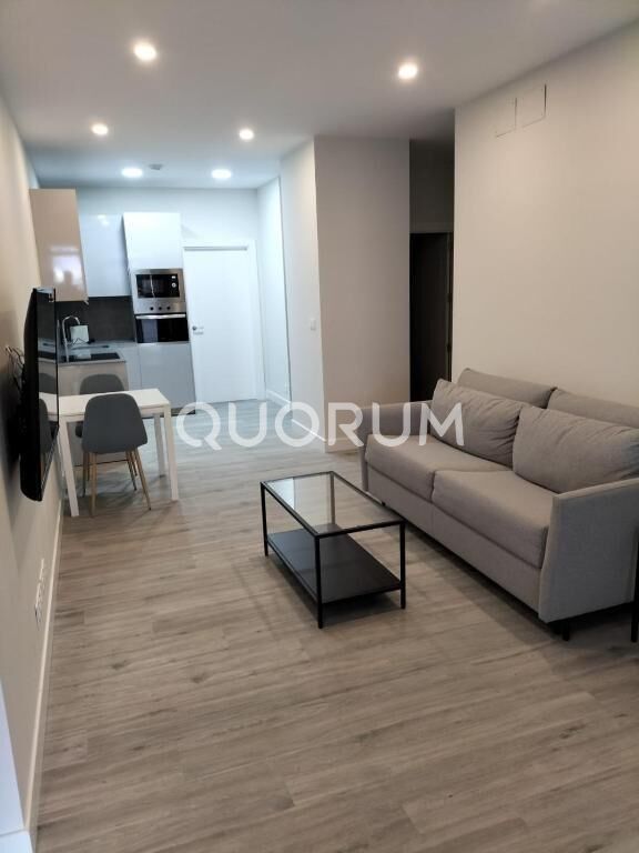 Sala d'estar de Pis de lloguer en Santurtzi  amb Calefacció i Terrassa