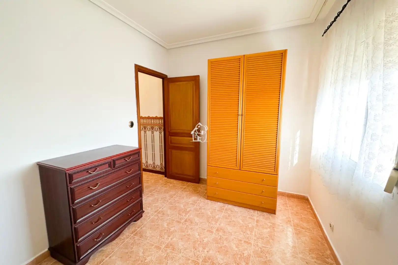 Schlafzimmer von Country house zur Miete in Pilar de la Horadada mit Privatgarten, Terrasse und Abstellraum