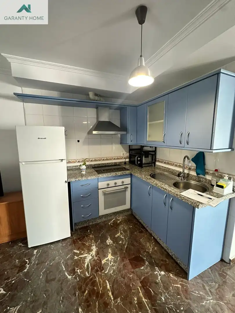 Kitchen of Flat for rent in Málaga  with Furnished and Balcony
