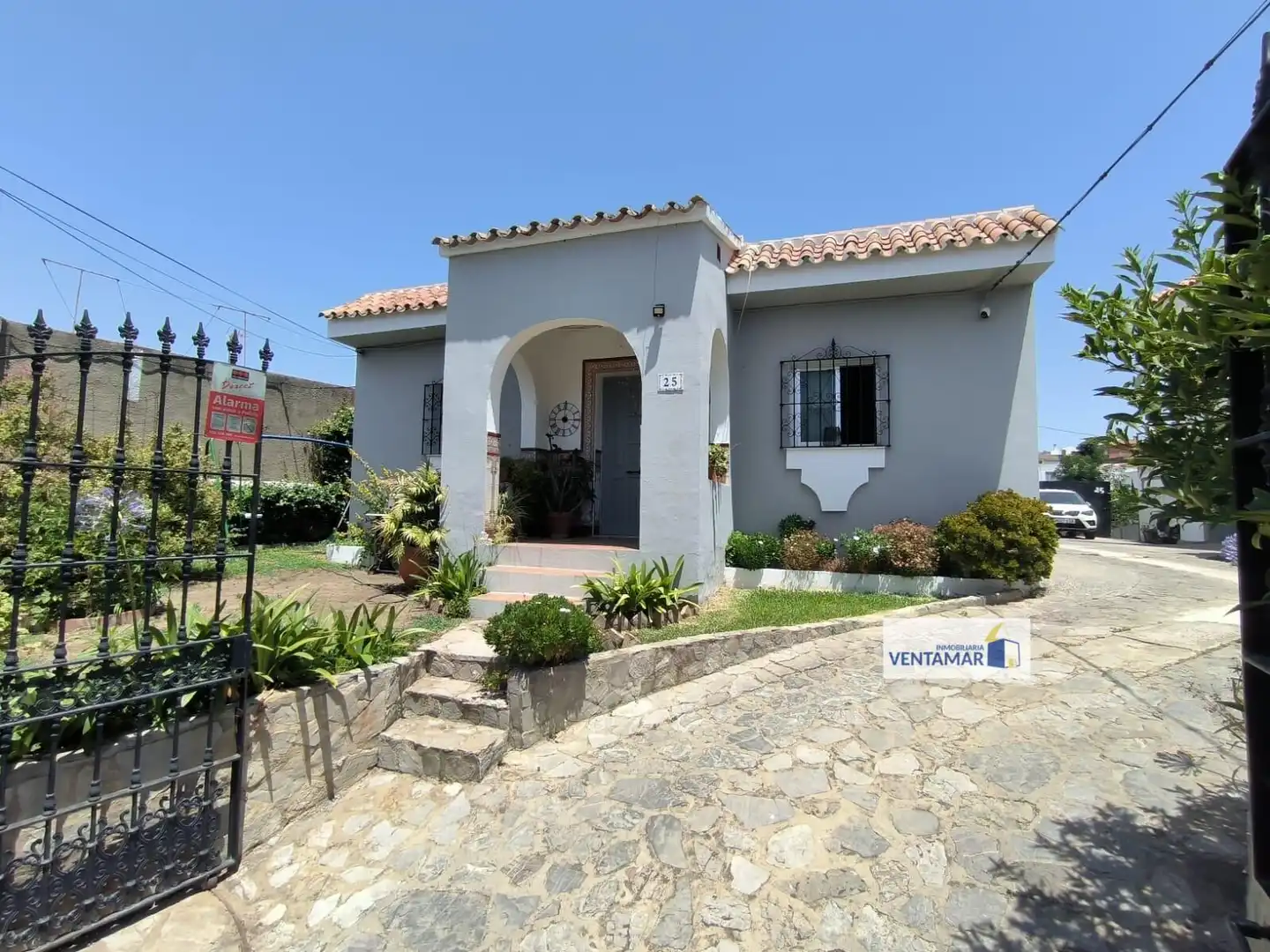 Vista exterior de Casa o chalet en venta en San Roque con Jardín privado, Trastero y Piscina