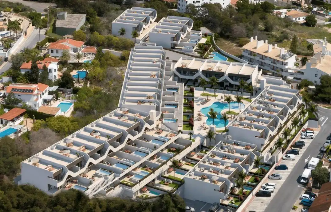 Exterior view of Apartments for sale in L'Alfàs del Pi  with Air Conditioner, Private garden and Terrace
