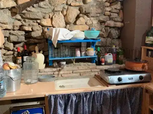 Cuina de Finca rústica en venda en La Pobla de Cérvoles