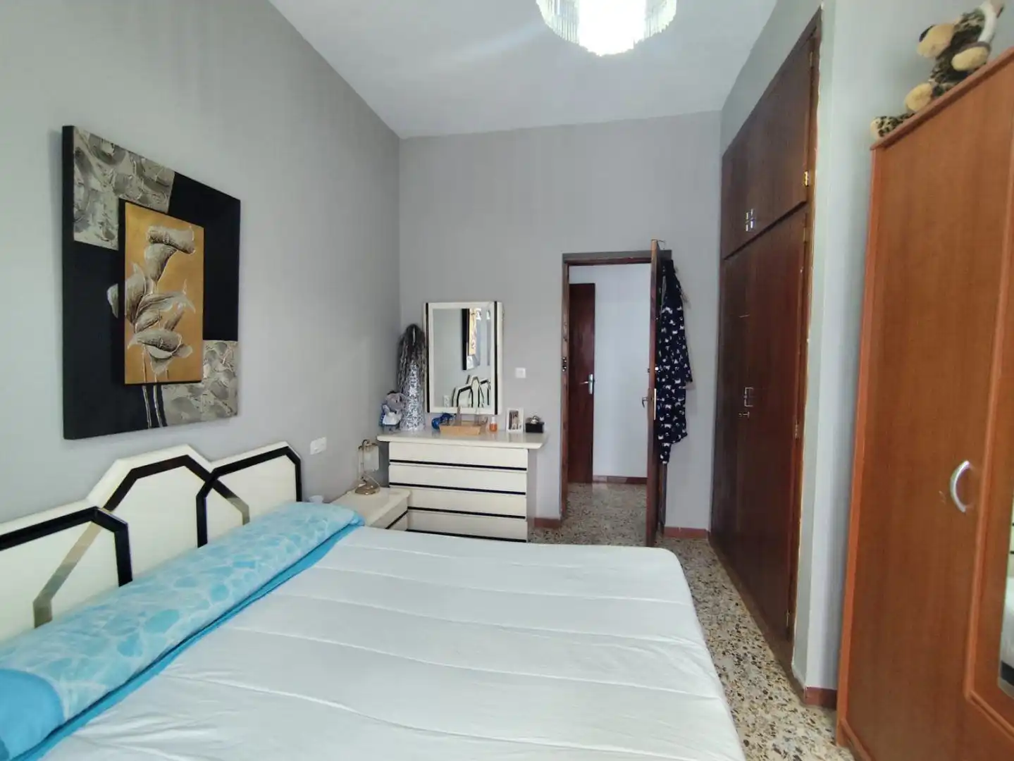 Dormitori de Casa o xalet en venda en Hinojos amb Jardí privat, Terrassa i Traster