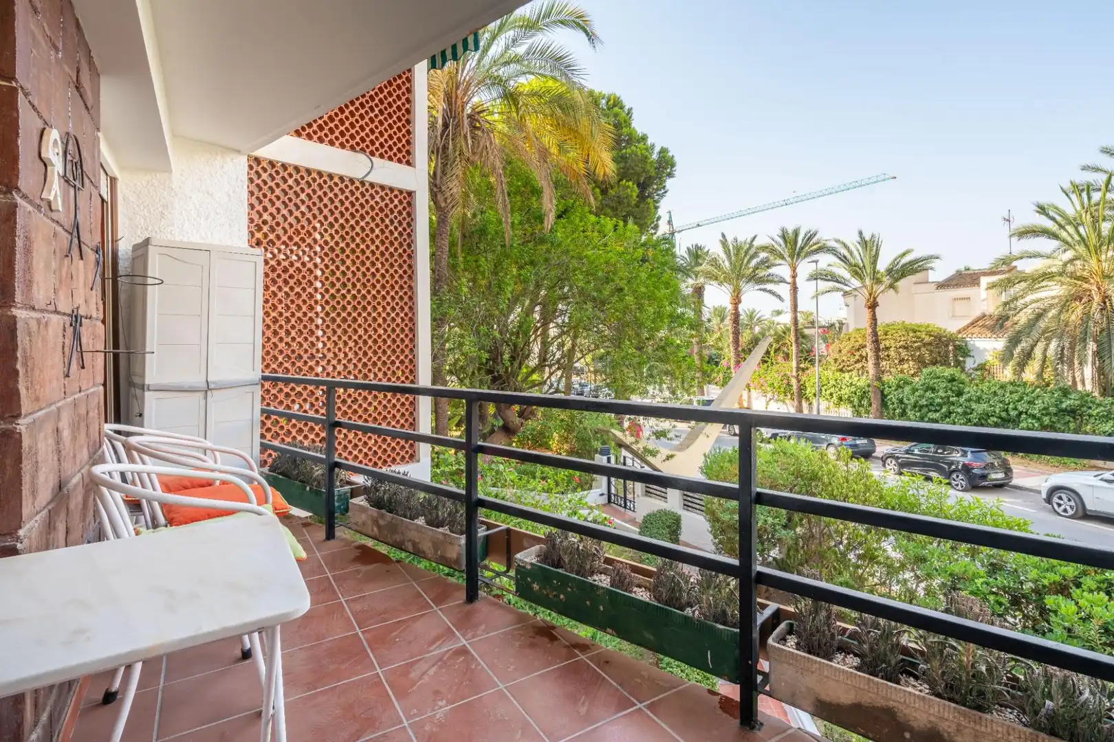 Balcony of Apartments for rent in Roquetas de Mar  with Furnished and Balcony