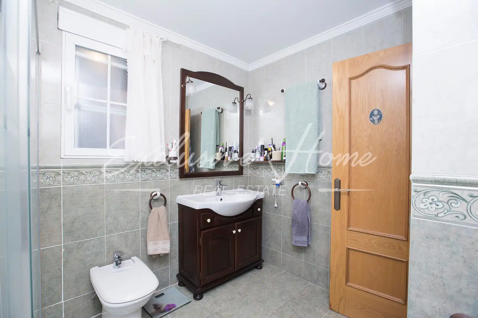 Badezimmer von Haus oder Chalet zum Verkauf in Peñíscola / Peníscola mit Klimaanlage, Heizung und Privatgarten