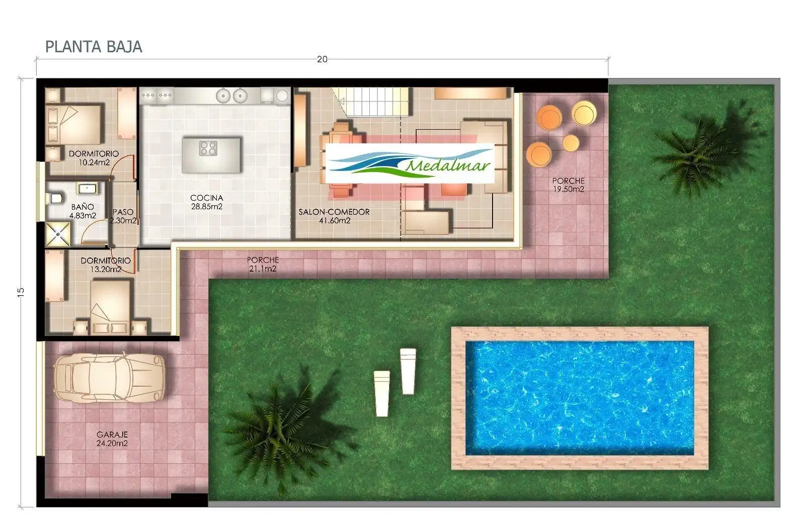Detached house for sale in Vera Ciudad, imagen 3