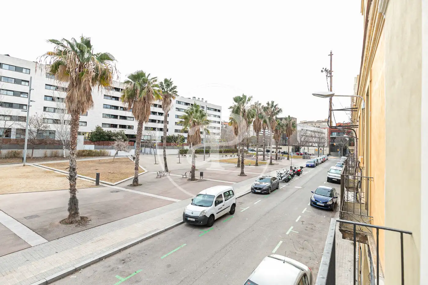 Außenansicht von Wohnung zur Miete in Barcelona mit Klimaanlage, Heizung und Möbliert
