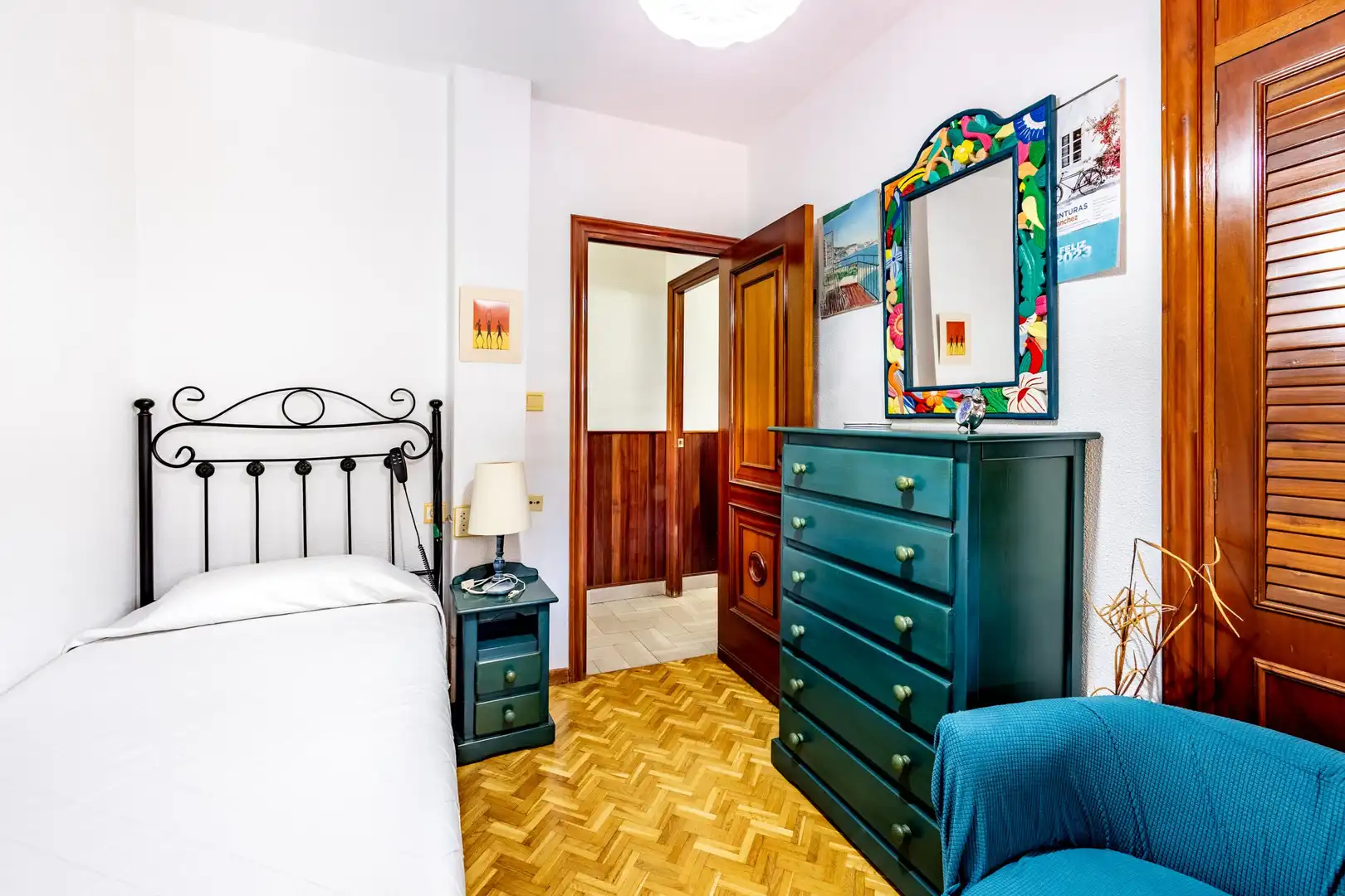 Bedroom of Houses for sale in Málaga  with Air Conditioner, Heating and Private garden