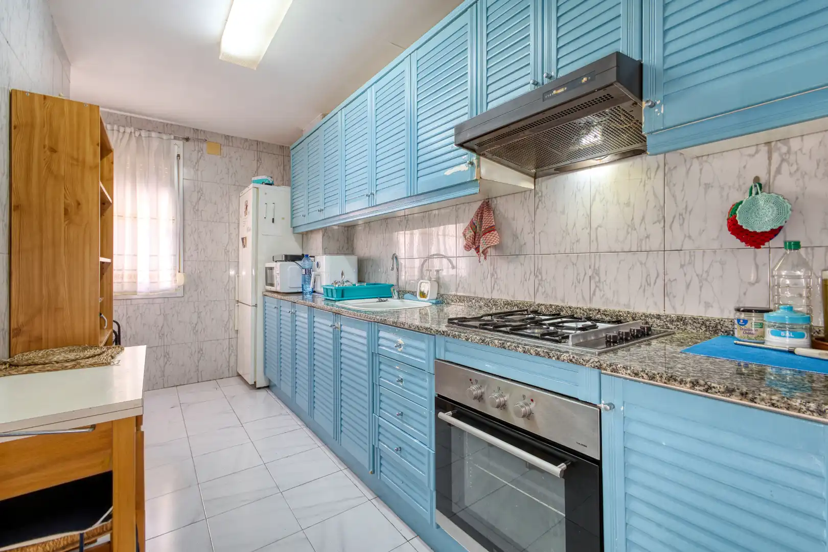 Kitchen of Flat for sale in Jijona / Xixona  with Storage room, Furnished and Oven