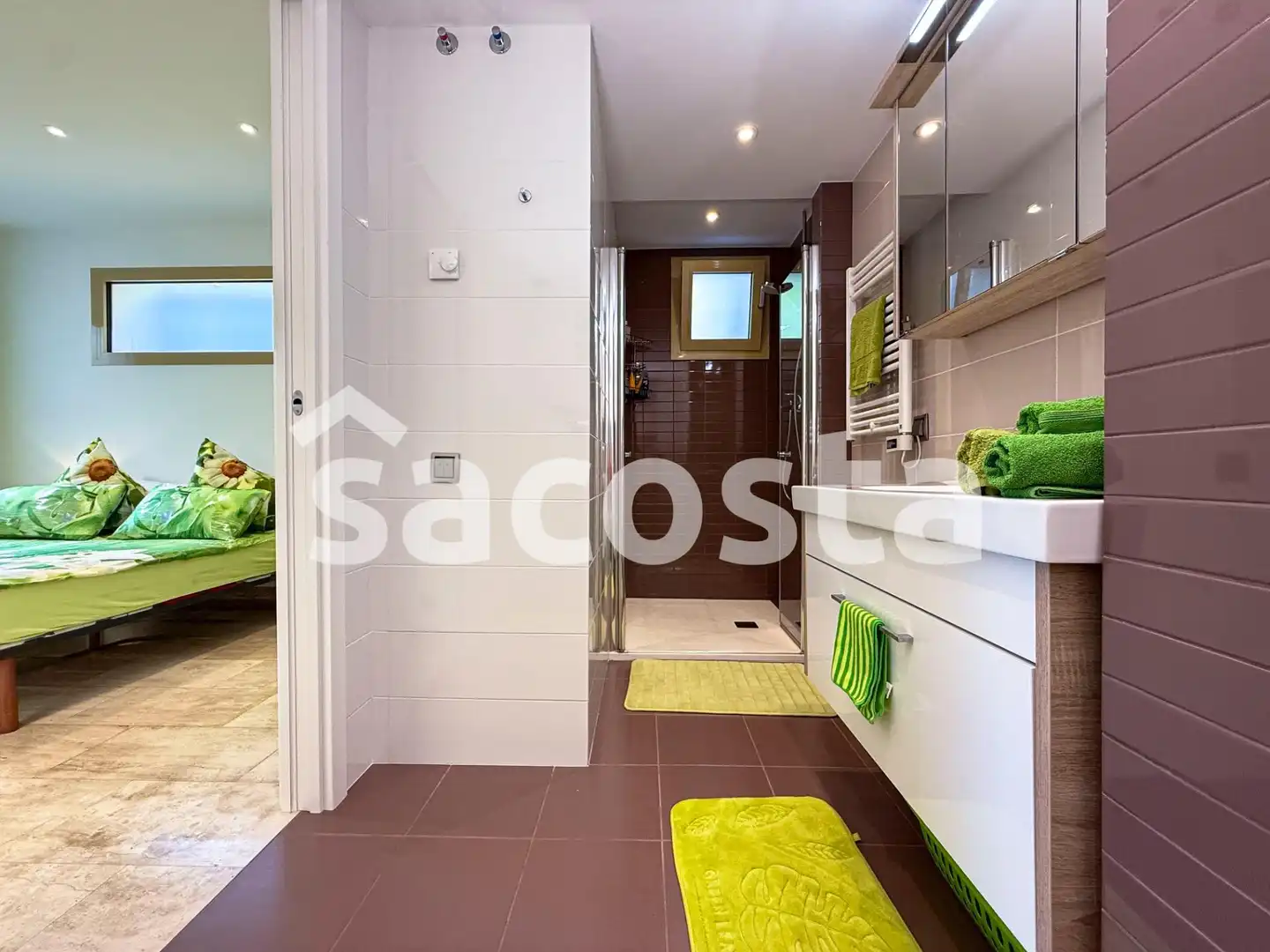 Baño de Casa o chalet en venta en Blanes con Terraza, Piscina y Amueblado