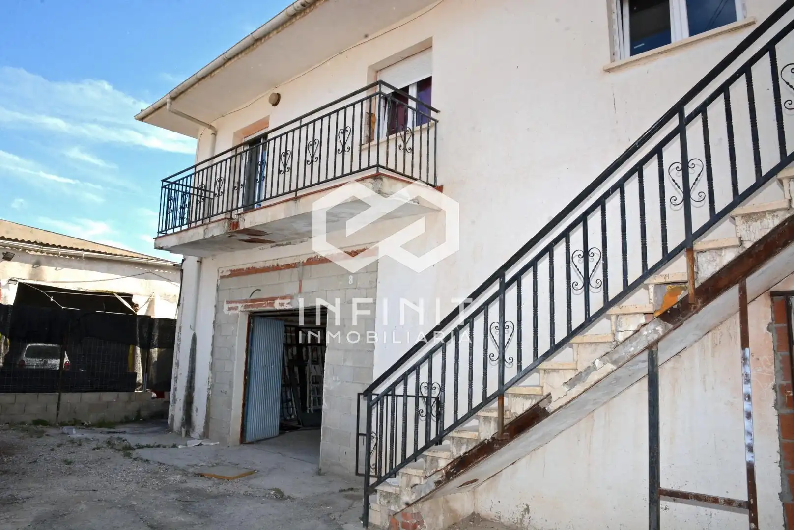 Vista exterior de Casa o xalet en venda en Mazuecos amb Terrassa i Traster