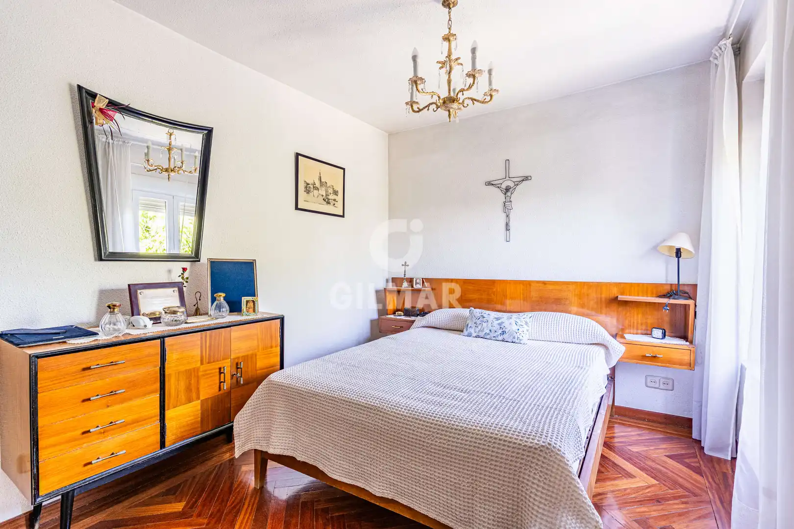 Bedroom of Flat for sale in Madrid  with Heating