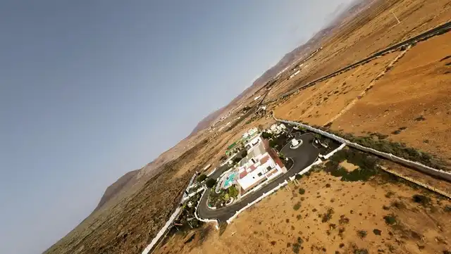 Vista exterior de Casa o chalet en venta en Antigua con Jardín privado, Terraza y Piscina