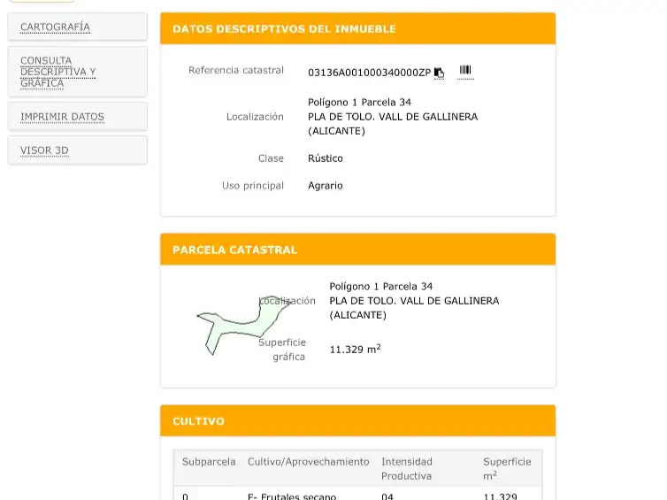 Rural land for sale in Poligono 1, imagen 2