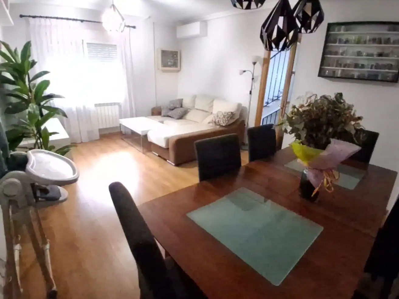 Sala d'estar de Casa adosada en venda en Pozuelo de Calatrava