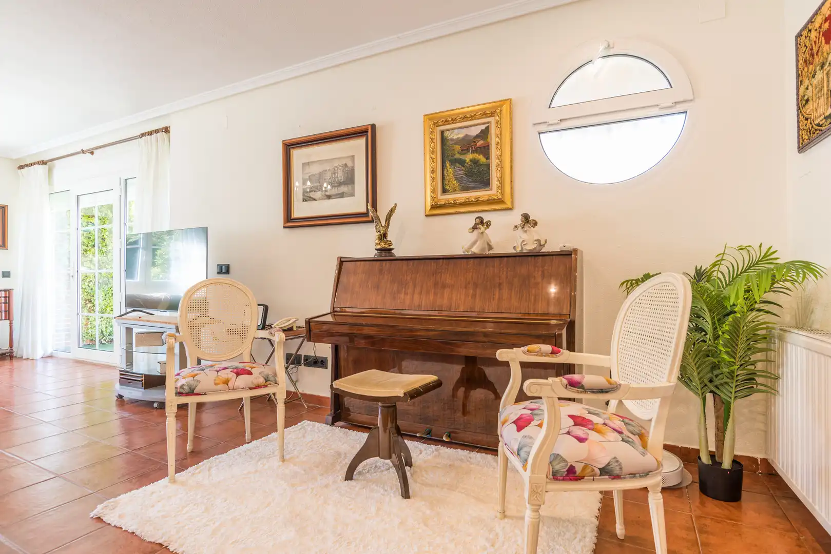 Living room of Houses for sale in Collado Villalba  with Air Conditioner, Heating and Private garden