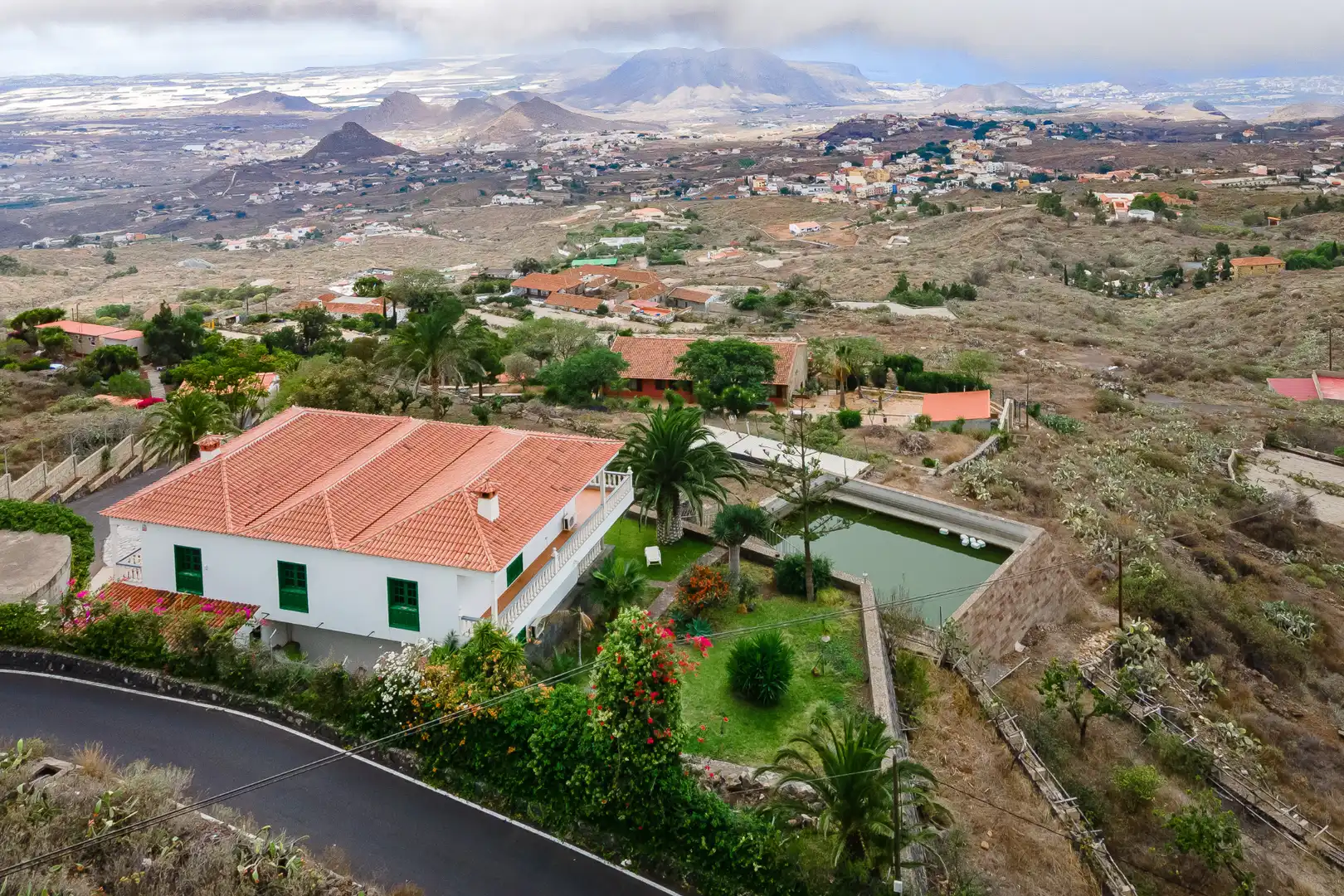 Vista exterior de Finca rústica en venta en Arona con Aire acondicionado, Terraza y Trastero