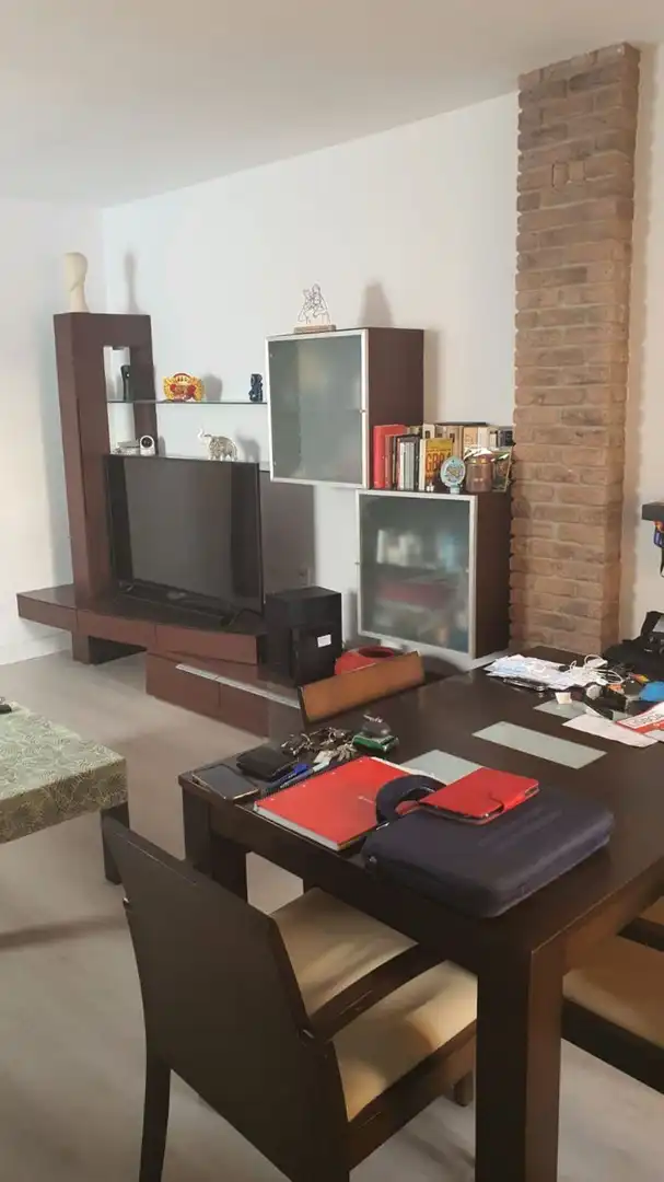 Sala d'estar de Casa adosada en venda en San Fernando
