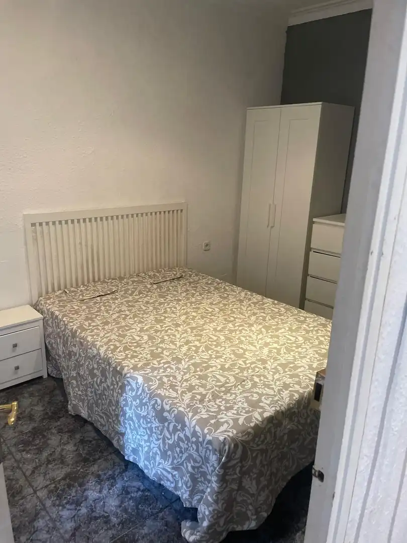 Bedroom of Flat for rent in Barcelona  with Furnished, Washing machine and Balcony
