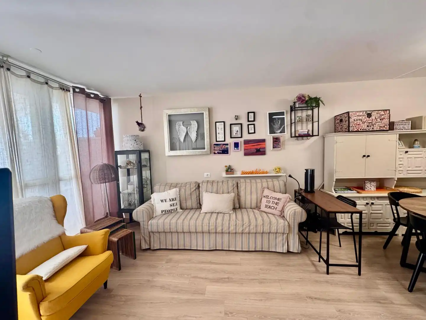 Sala de estar de Piso en venta en Arona con Jardín privado, Terraza y Amueblado