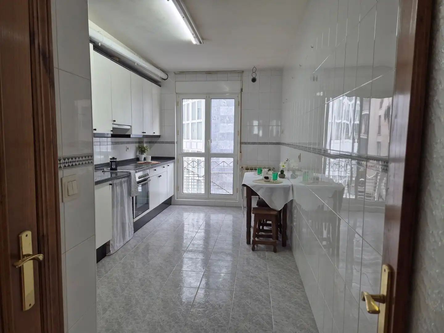 Kitchen of Flat for sale in Cangas de Onís  with Heating, Storage room and Swimming Pool