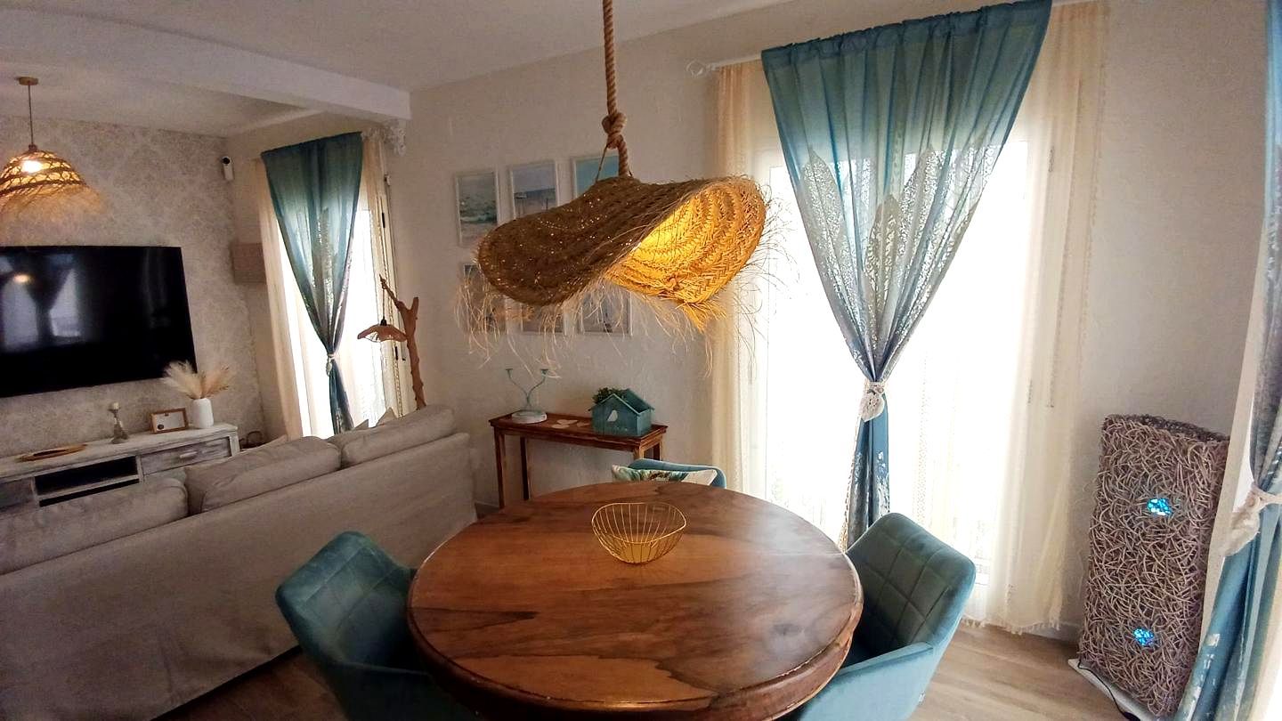 Dining room of House or chalet to rent in Lloret de Mar  with Air Conditioner, Terrace and Furnished