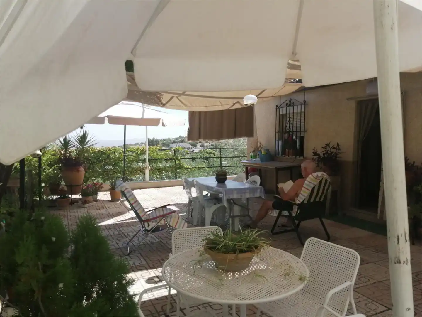 Terrassa de Casa o xalet en venda en Valdeastillas - Fuentezuelas