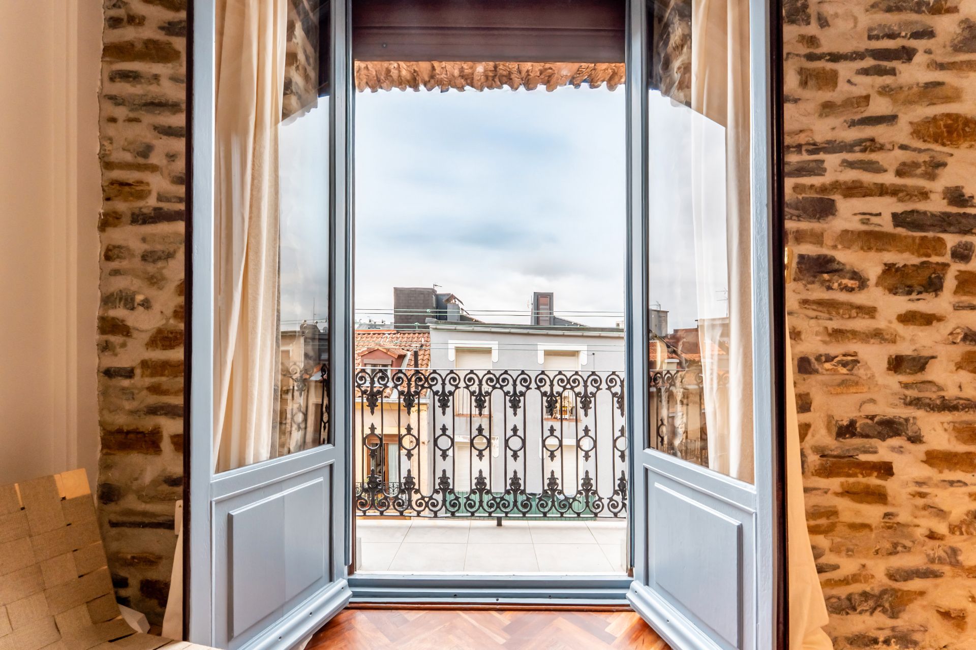 Terrassa de Pis de lloguer en Donostia - San Sebastián  amb Aire condicionat, Calefacció i Parquet