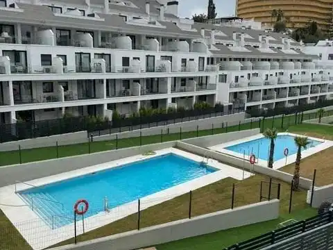 Swimming pool of Apartments for sale in Fuengirola  with Air Conditioner, Private garden and Terrace