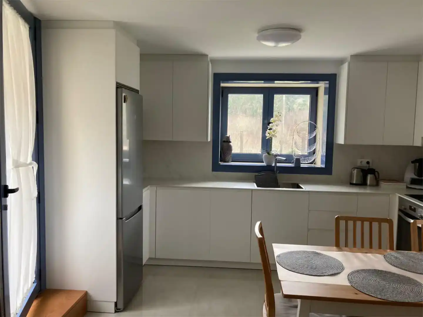 Cocina de Casa o chalet en venta en A Lama   con Jardín privado y Amueblado