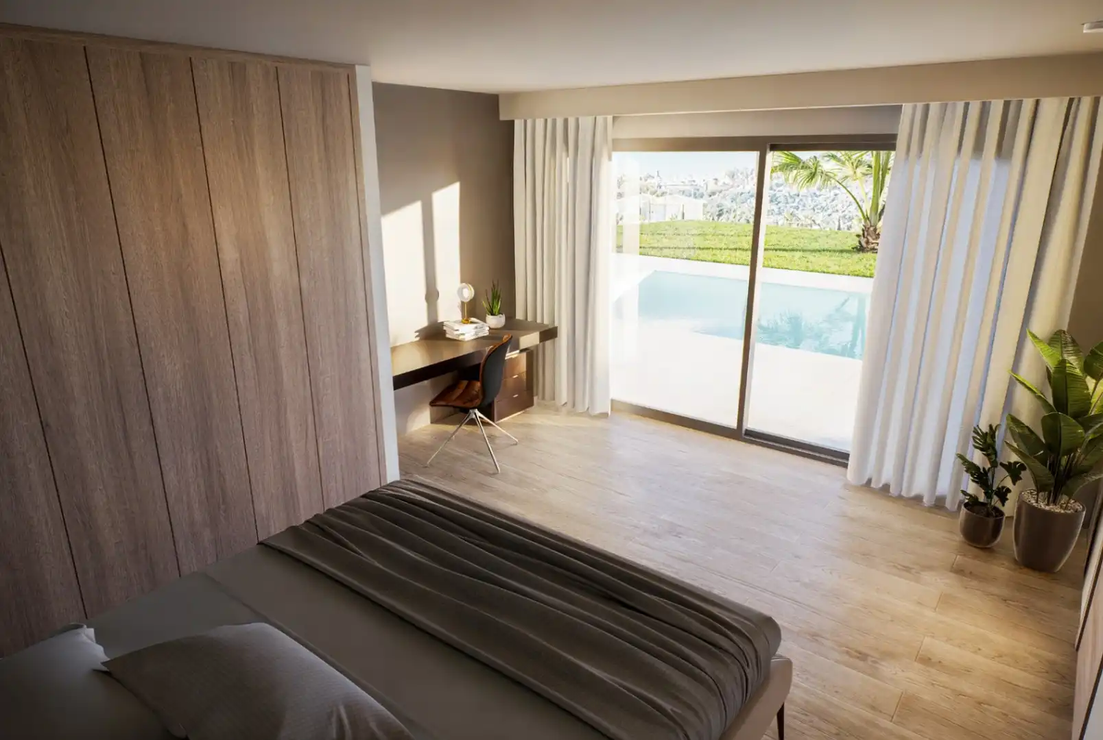 Bedroom of Houses for sale in Altea  with Air Conditioner, Private garden and Terrace