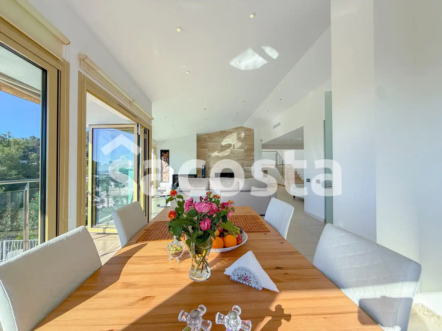 Comedor de Casa o chalet en venta en Blanes con Terraza, Piscina y Amueblado