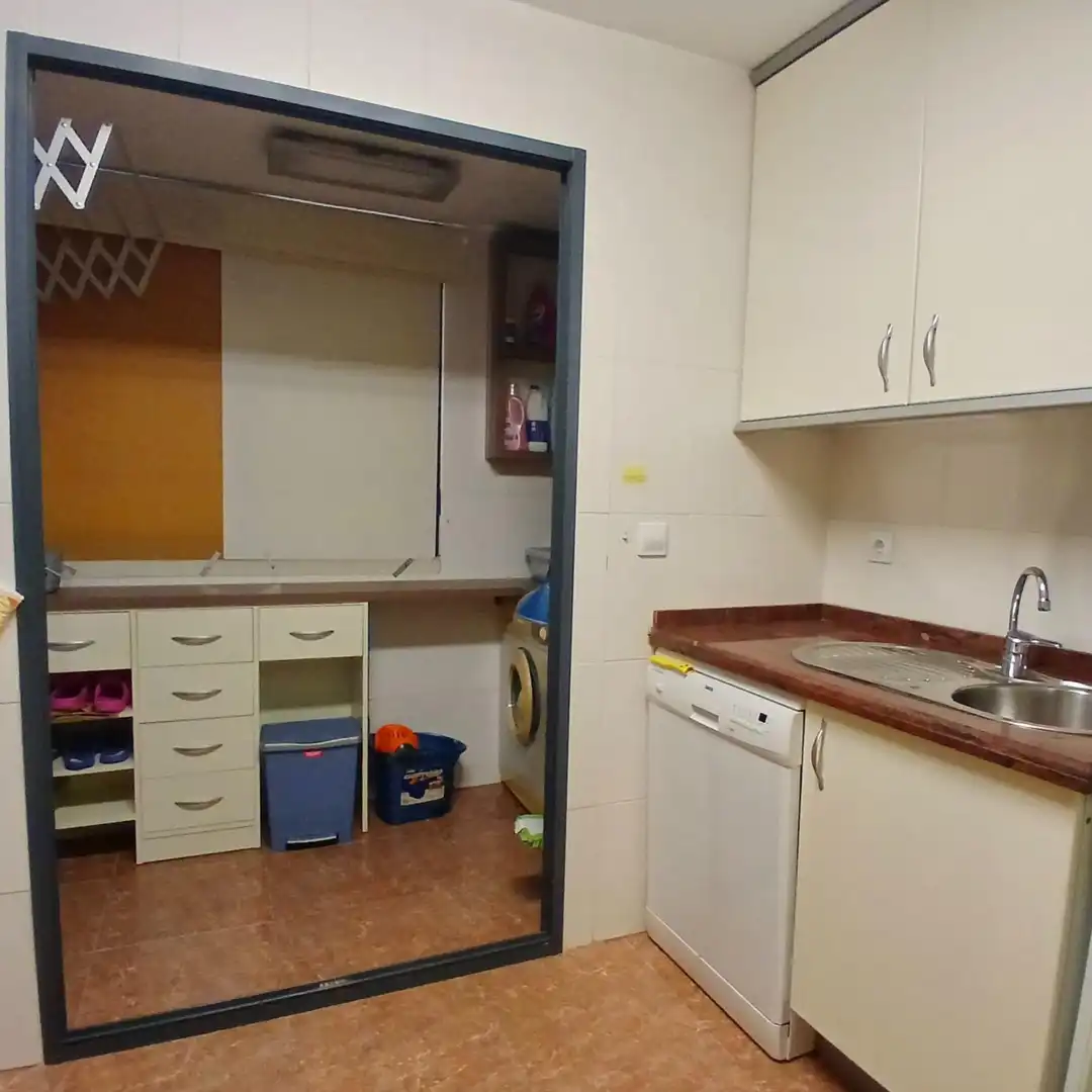 Kitchen of Flat for sale in Finestrat  with Private garden and Community pool