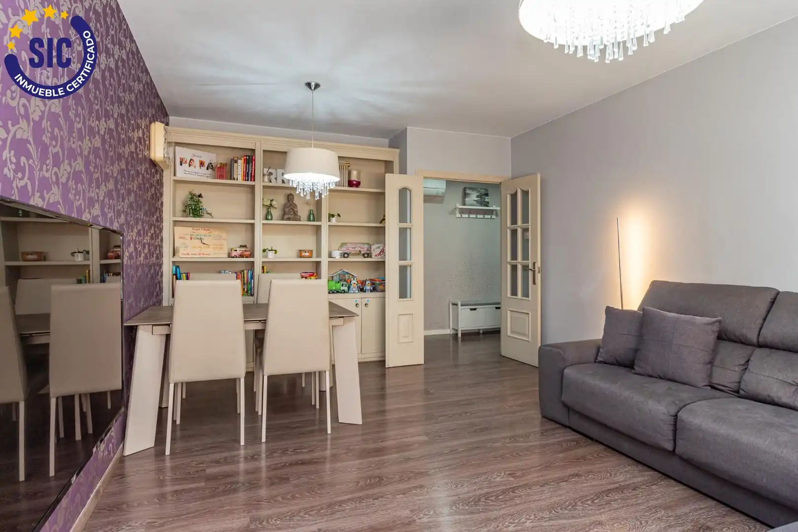 Wohnzimmer von Wohnung zum Verkauf in Benicarló mit Klimaanlage und Möbliert