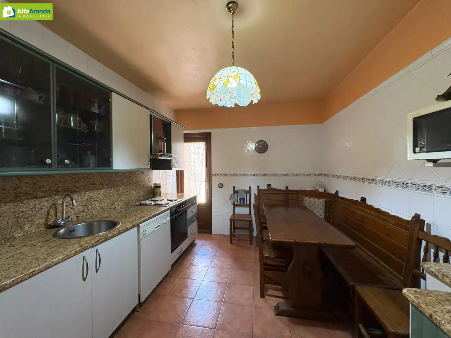 Kitchen of Flat for sale in Aranda de Duero  with Heating, Parquet flooring and Terrace