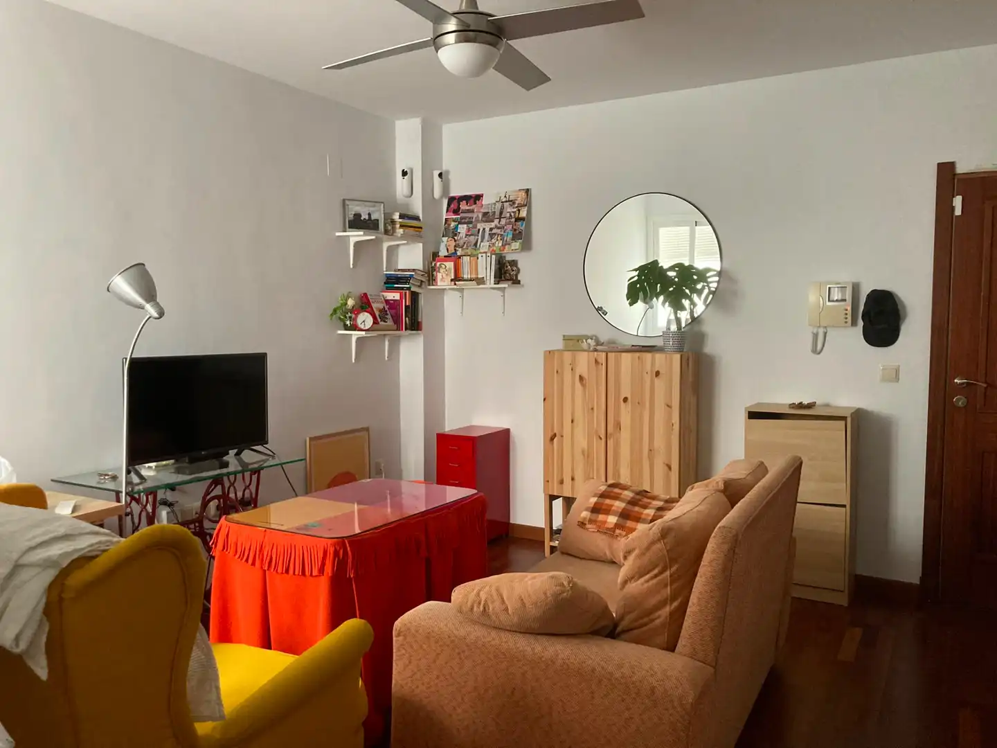 Wohnzimmer von Maisonette zum Verkauf in Sanlúcar de Barrameda mit Klimaanlage, Möbliert und Ofen