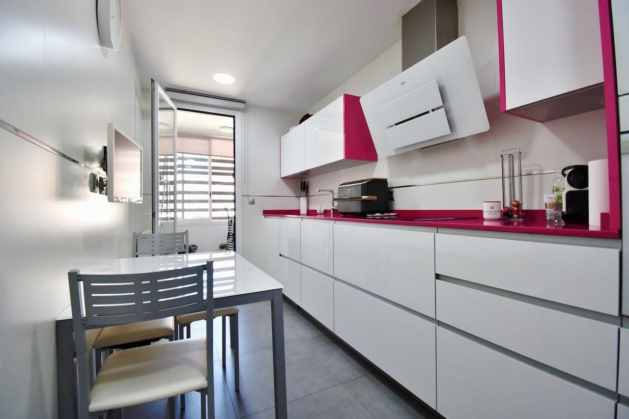 Kitchen of Flat for sale in Torrejón de Ardoz  with Heating and Community pool