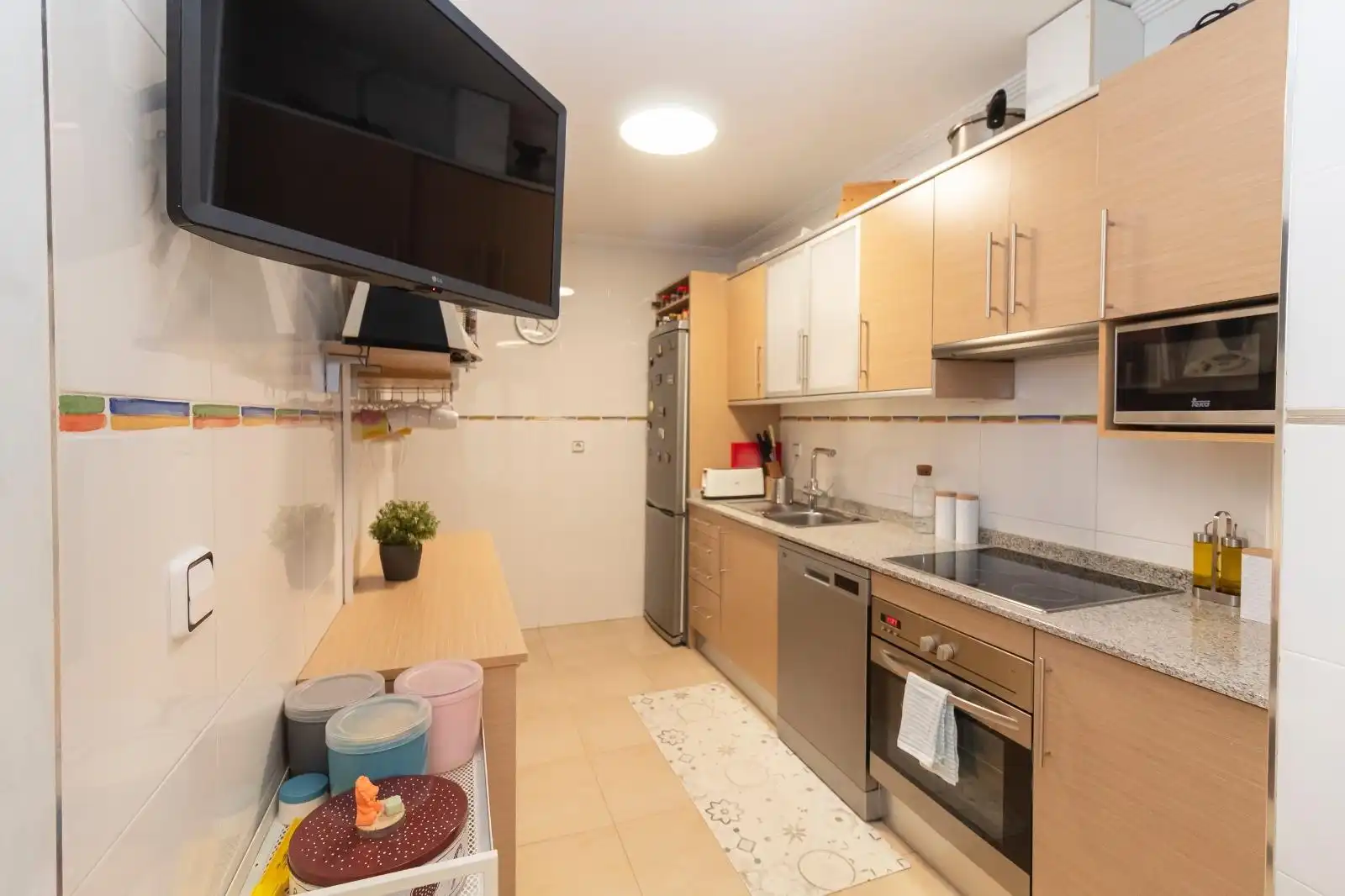 Cocina de Casa adosada en venta en San Javier con Aire acondicionado, Jardín privado y Terraza