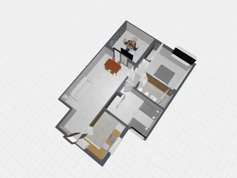 Wohnung zum Verkauf in Gualchos mit Terrasse, Balkon und Gemeinschaftspool