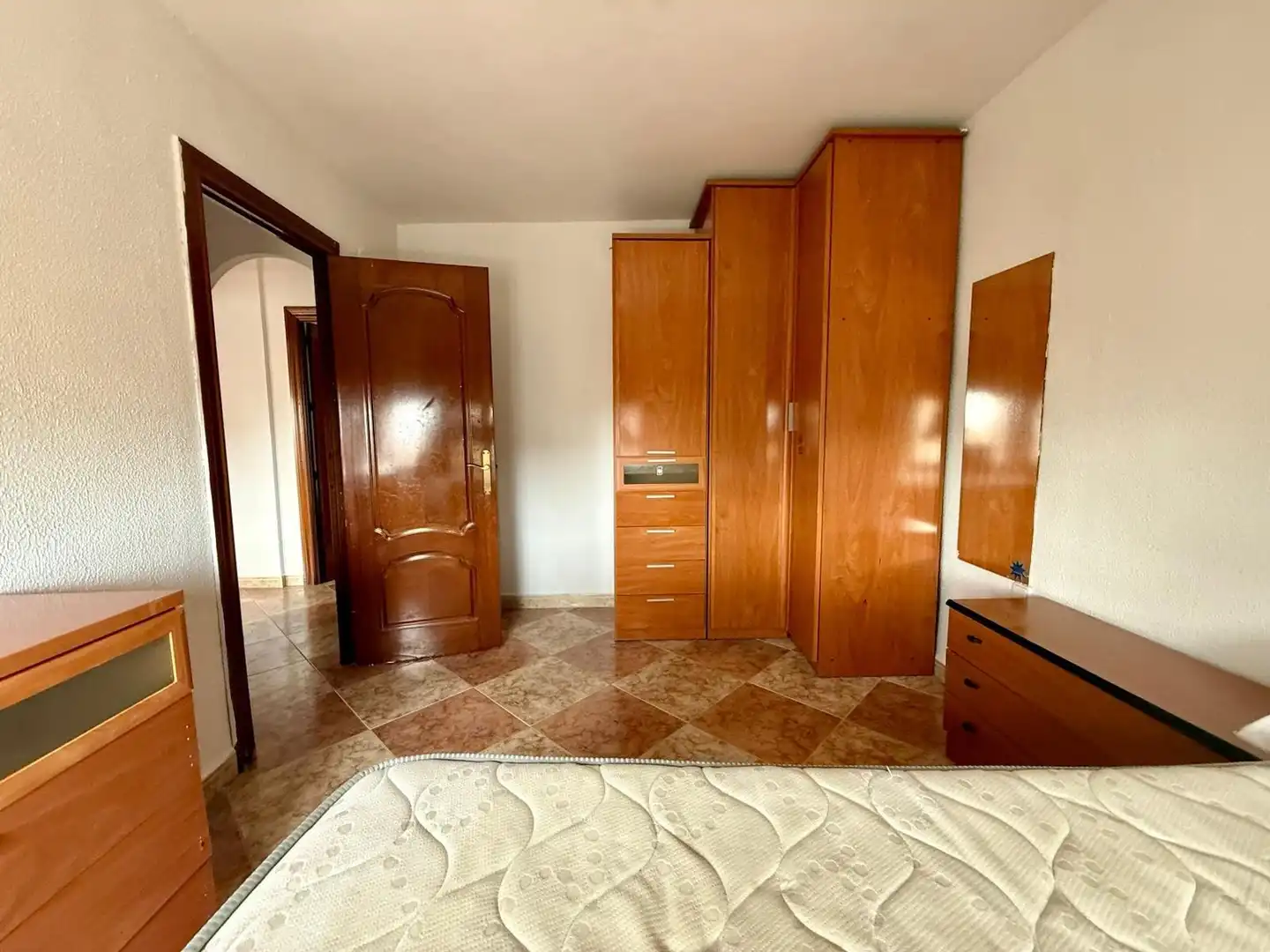 Bedroom of Flat for sale in Málaga  with Terrace, Furnished and Balcony